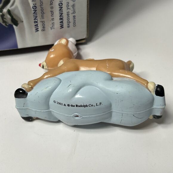 2002 Rudolph The Red Nosed Reindeer Christmas 10 String Light Covers Novelty Set - Picture 8 of 9